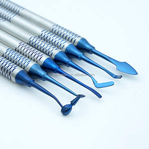 Kit Professionale per la Cura Dentale, Stuzzicadenti Manuale, Specchietto Dentale, Raschietto per Tartaro, Strumenti per la Pulizia dei Denti, Modello Wellwer per Compositi Dentali - Product Image 1