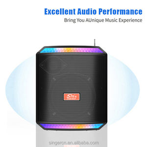 Haut-parleur Bluetooth portable sans fil ZQS-832T RGB pour extérieur avec charge solaire, radio FM, prise en charge TF/USB, super basses pour fêtes - Product Image 3