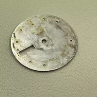 Componenti per Modifica Orologi: Quadrante Stile Abalone Verde Luminoso 28,5mm con Data Singola per Movimento Meccanico NH36A per Orologi Subacquei