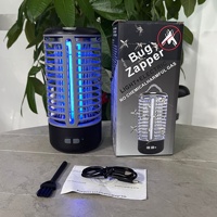 Nieuwe Indoor Outdoor Uv Hoogspanning Elektrische Schok Led Lichtbron Sensor Instant Fly Killer Trap Mug Killer Lamp
