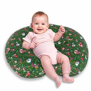Ergonomic <b>Nursing</b> Pillow with Removable Cover <b>Baby</b> <b>Feeding</b> Support Cushion for Mom - Product Image 1