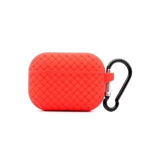 Funda Protectora para Auriculares de Silicona de Lujo, Gruesa, Resistente a los Golpes, con Textura Tejida, para AirPods 1/2/3/Pro/Pro2, Portátil - Product Image 3