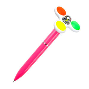 Creative Decompression Rotary <b>Pen</b> Gyro Ballpoint <b>Pen</b> With Logo - Product Image 5