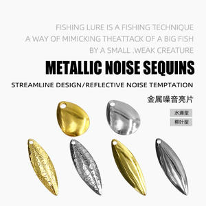 Señuelo <span class=keywords><strong>de</strong></span> Pesca Metálico con Sonido, Tipo Gota <span class=keywords><strong>de</strong></span> Agua/Hoja <span class=keywords><strong>de</strong></span> Sauce, Lentejuelas Giratorias, Rana, Pequeño Ciclón, VIB, Cabeza <span class=keywords><strong>de</strong></span> Plomo, Accesorios para Anzuelos - Product Image 2