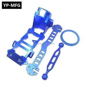 Blue Anodizing Parts Machining OEM Precision Aluminum Components Custom CNC Machined Metal Products - Product Image 3