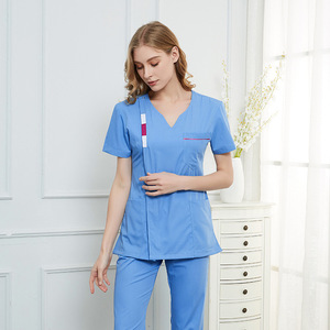 Uniforme de médecin, uniforme d'infirmière, costumes à manches longues et courtes pour l'hiver et l'été, vêtements de travail dentaires et buccaux, blouses blanches - Product Image 1