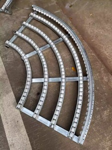 Tốc độ cao dỡ tải đường sắt trượt <span class=keywords><strong>90</strong></span> độ lần lượt kho hàng hóa chuyển mịn hướng dẫn con lăn - Product Image 5