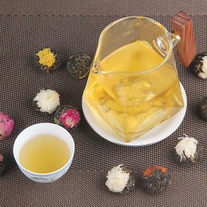 Yunnan Pu Erh té crudo <span class=keywords><strong>Dragon</strong></span> <span class=keywords><strong>Ball</strong></span> Lily Rose Jasmine Crisantemo Peonía Flor Té <span class=keywords><strong>Dragon</strong></span> <span class=keywords><strong>Ball</strong></span> Caja de regalo - Product Image 2