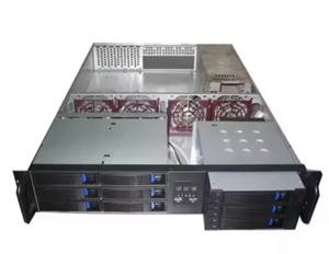 Nueva llegada 2U 6-Bay Industrial <span class=keywords><strong>PC</strong></span> Chasis Compact Hot-Swap Rack Server <span class=keywords><strong>Case</strong></span> Plástico ATX Factor DE FORMA en stock - Product Image 5