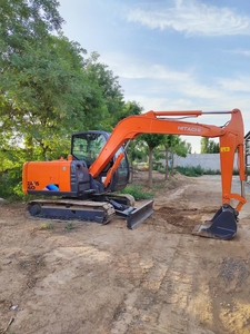 Premium Used Hitachi ZX60 6T Hydraulic Excavator Reliable <b>Small</b> Digger with Cummins Engine CE Certified Thumb Attachment Breaker - Product Image 2