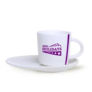 Taza de Espresso de 75 ml de Porcelana, Merchandising Personalizado - Product Image 1