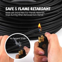 Cable Sumergible de Bajo Voltaje JHS 380V, Impermeable, con Conductor de Cobre y Revestimiento de Goma/EPDM para Aplicaciones Industriales