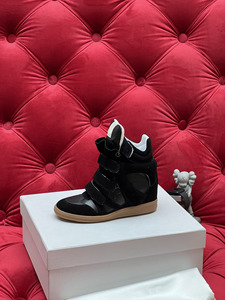 Giày thể thao nữ cao cổ thời trang 2025, chất liệu mềm mại, kiểu dáng dạo phố, phối lưới và da, kiểu dáng mùa xuân - Product Image 4