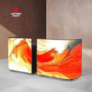 Cabina de DJ con Diseño en Forma de U, Flexible y Resistente, con Protección IP65, para Interiores, con Soporte de Piso, Garantía OEM de 1 Año - Product Image 2