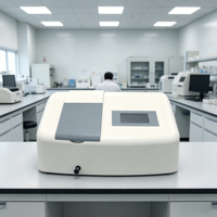 Espectrofotómetro UV/Vis Compacto de 200-1000nm de Amplio Rango, Fácil de Operar, Fotómetro de Laboratorio