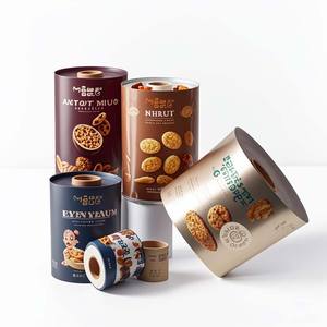 Rollos de película de plástico PE de grado alimenticio laminado, dureza suave para envasado de alimentos inflados, bolsitas, bolsitas, rollo de película para aperitivos - Product Image 4