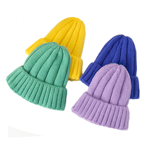 Warm Autumn Winter Thick Knitted <b>Hats</b> Striped Comfortable Ski Men Women Wholesale Luxury <b>Wooly</b> Beanie <b>Hat</b> - Product Image 2