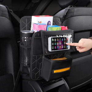 <span class=keywords><strong>Bolsa</strong></span> de Almacenamiento Doble para Asiento de Coche, con Pantalla Táctil, Multifuncional, Colgante, Accesorios para Coche, Venta al Por Mayor - Product Image 1