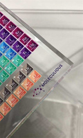 Fabrik schule Chemische Bildung Lehrer Schüler Klassen zimmer Verwenden Sie Acryl würfel Design Block Acryl Perioden system der Elemente
