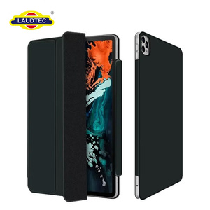 เคสแท็บเล็ต Laudtec แบบพับได้ สีดำ ฝาปิดแม่เหล็ก ป้องกันรอยนิ้วมือ ดีไซน์พับได้ สำหรับ iPad Pro ขนาด 11 นิ้ว และ 12.9 นิ้ว - Product Image 1