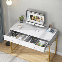 Bureau d'ordinateur à 2 tiroirs, bureau d'étude, Design pour la maison