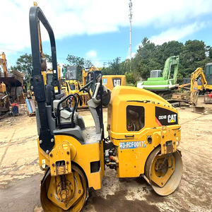 Venta caliente: Mini rodillo vibratorio usado CAT CB24B en venta, rodillo vibratorio doble DYNAPAC CA25 CA30 en venta - Product Image 1
