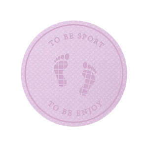 Round Anti Slip Jogging Mat 64cm TPE Shock Absorption For Home Fitness Exercise Unisex Jump Rope Mat - Product Image 1