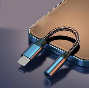 아이폰 충전 케이블 3.5mm 헤드폰 오디오 Aux 잭 어댑터 케이블