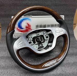 Volante Deportivo Personalizado de Madera de Caoba para Mercedes <span class=keywords><strong>Maybach</strong></span> Clase S AMG S63 2018-2022 Compatible con W221 W222 W223 - Product Image 6