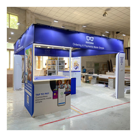 Stand d'exposition haut de gamme IZEXPO, module auto-assemblable, stand de salon professionnel, stand d'exposition en bois, autres équipements pour salons professionnels