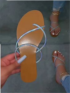 Brand new models the latest fashion new design summer ladies slippers beach shoes ladies <b>sandals</b> - Product Image 6