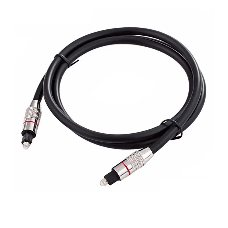 Cable de fibra óptica digital Cantell de 5m, cable macho a macho, conexión coaxial digital a cable de TV