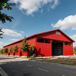 Edificio Prefabricado de Acero para Almacenamiento en Frío, Oficina Prefabricada, Estable, 120X150X22, Amplio, Superior, Sólido, de Gran Vano Libre - Product Image 1