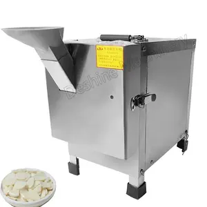 Dapur profesional dan fasilitas pengolahan makanan meja mesin pengiris bawang putih kecil listrik meja