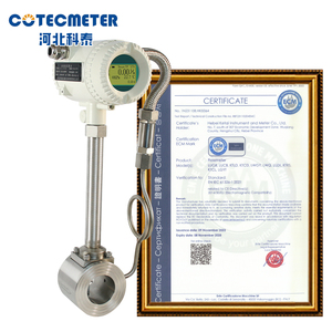 Débitmètre à tourbillon d'air numérique à affichage LCD 2 "débitmètre à vapeur de biogaz de propane et d'hydrogène débitmètre à vortex à bas prix pour le gaz - Product Image 2