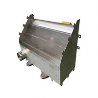 Filter Coanda Stainless Steel 304 316L 1mm 0.5mm Slot/Aperture, Kotak Saringan Coanda untuk Rumah Tangga atau Pembangkit Listrik Tenaga Air
