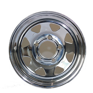 Roues de remorque Oceania Trailers, peinture en poudre / galvanisée / chromée, jantes de remorque - Product Image 6