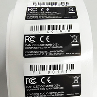 Étiquettes autocollantes de sécurité durables avec code QR, étiquettes de suivi d'expédition personnalisées en papier code-barres imperméable, impression sur mesure