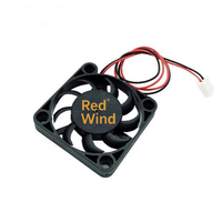 Ventilateur axial à châssis en plastique OEM ODM DC 40x40x7mm 5V 12V 24V, faible bruit, haute vitesse 4500 tr/min, pour l'électronique