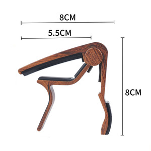 คาโป้กีตาร์ไฟฟ้าและอะคูสติกแบบคลาสสิกอุปกรณ์กีตาร์ปรับแต่งอลูมิเนียมอัลลอยด์<span class=keywords><strong>5</strong></span> PVC และเหล็กราคาถูก - Product Image 3