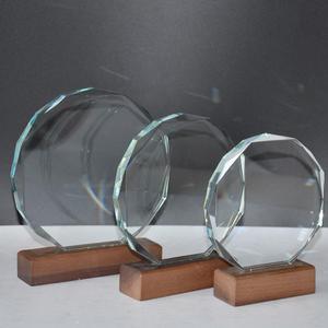 Cadre photo personnalisé en cristal rond en forme de cœur, impression UV <span class=keywords><strong>2D</strong></span>, images en verre, cadeaux pas chers pour mariage, anniversaire - Product Image 4