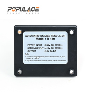 Régulateur de tension AVR monophasé Populace R150 6A Courant d'excitation Pièces de générateur SVC - Product Image 5