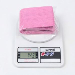 Ensemble de bandes de résistance écologiques pour le yoga et le fitness, antidérapantes en latex, 5-8 lb, pour l'entraînement de la force, l'étirement, les squats et les fessiers - Product Image 5