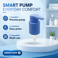 Promotion : Pompe à lotion avec bec verseur long, finition mate ou brillante, couleurs personnalisables, verrouillage gauche/droite avec clip, tailles 20mm, 22mm, 24mm, 28mm