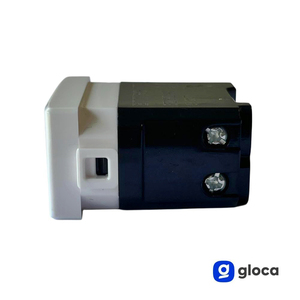 Juego de 2 timbres Gloca, 6A, 220V, enchufables, de plástico, diseño minimalista, fácil instalación, para la serie Matix - Product Image 6