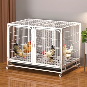 Jaula para pollos, jaula de cría doméstica, jaula de transporte, jaula grande para gallinas, jaula tubular para gallinas ponedoras, jaula para gansos, jaula para patos D - Product Image 2