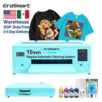 Impresora DTF Automática EraSmart A3 MAX para Impresión Textil en Camisetas, Stock en Almacén Local de EE. UU., Libre de Impuestos, Entrega Rápida