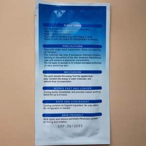 子供と大人の氷熱冷却パッチ解熱性ブルー水素冷却ゲルパッチ工場価格 - Product Image 2