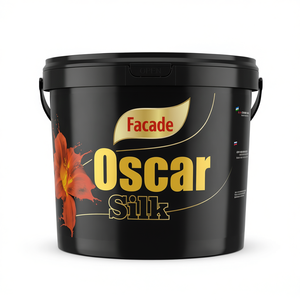 Peinture acrylique imperméable pour murs extérieurs Oscar Facade Silk Touch 10 kg - Product Image 3