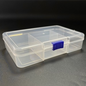 Caixa Organizadora Plástica Pequena de 5 Compartimentos 14.3*9*3.1 cm para Miçangas, Arte em Unhas, Joias, Ferragens e Pedras - Product Image 4